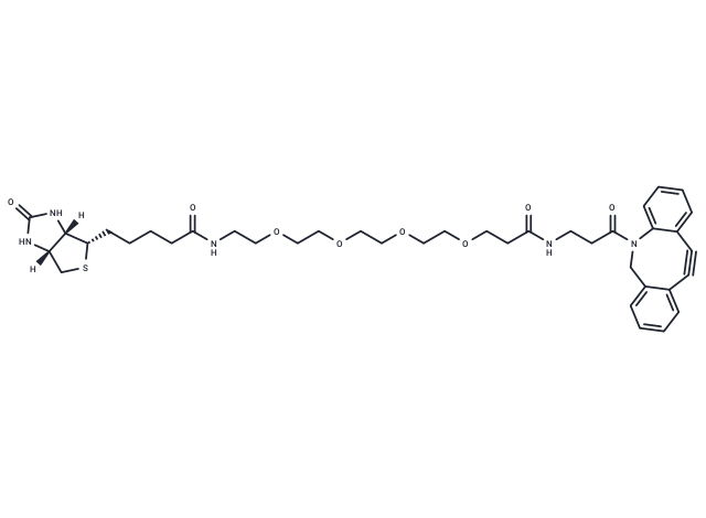 化合物 DBCO-PEG4-Biotin,DBCO-PEG4-Biotin