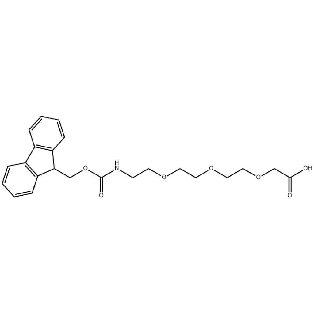 FMOC-11-氨基-3,6,9-三氧雜十一酸,Fmoc-NH-PEG3-CH2COOH