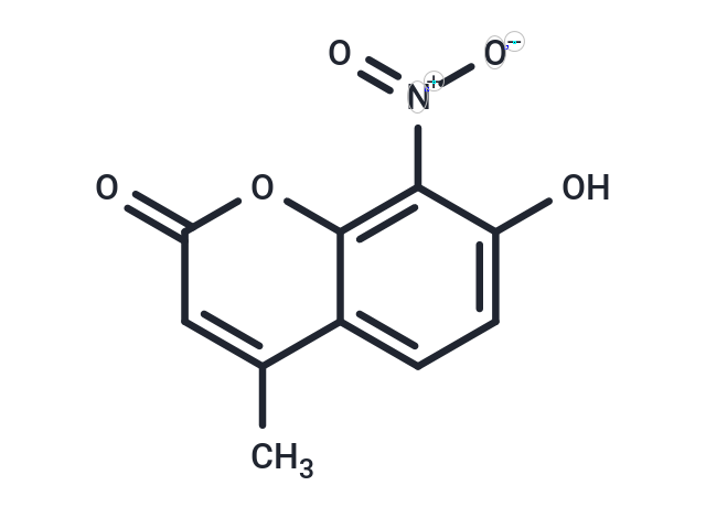 7-羥基-4-甲基-8-硝基香豆素,7-hydroxy-4-methyl-8-nitrocoumarin