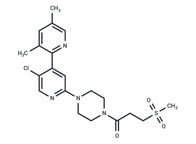 化合物 PF-5274857 freebase,PF-5274857