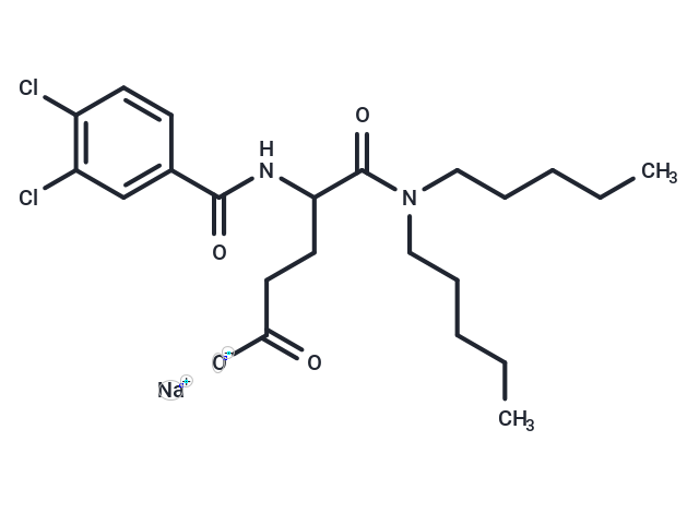 氯戊米特鈉鹽,Lorglumide sodium salt