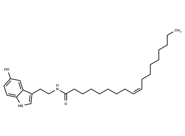 化合物 Oleoyl Serotonin,Oleoyl Serotonin