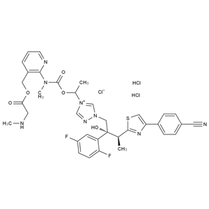 艾沙康唑雜質(zhì)5氯化物二鹽酸鹽（非對(duì)映體混合物）,Isavuconazole Impurity 5 Chloride DiHCl (Mixture of Diastereomers)