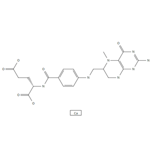 (6S)-L-5-甲基四氫葉酸鈣,(6S)-L-5-methyltetrahydrofolate calcium; Levomefolate calcium