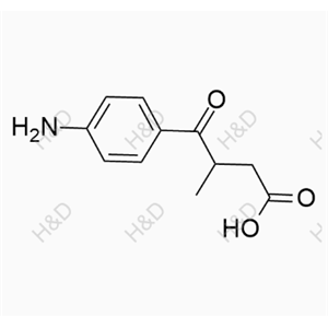 4-(4-aminophenyl)-3-methyl-4-oxobutanoic acid	鹽酸格拉司瓊雜質(zhì)6	42075-29-6