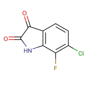 6-氯-7-氟靛紅,6-chloro-7-fluoroindoline-2,3-dione