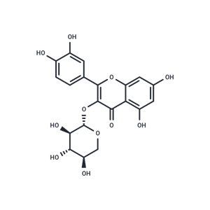 槲皮素-3-D-木糖甙|T7781