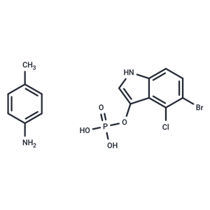 5-溴-4-氯-3-吲哚基磷酸酯對(duì)甲苯胺鹽|T18923
