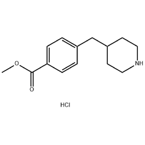 4-(哌啶-4-基甲基)苯甲酸甲酯鹽酸鹽,4-PIPERIDIN-4-YLMETHYL-BENZOIC ACID METHYL ESTER HCL