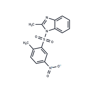 2-甲基-1-(2-甲基-5-硝基苯基磺?；?-1H-苯并[D]咪唑|T21867|TargetMol