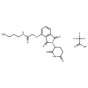 化合物Thalidomide-O-amido-C3-NH2 TFA|T7760|TargetMol