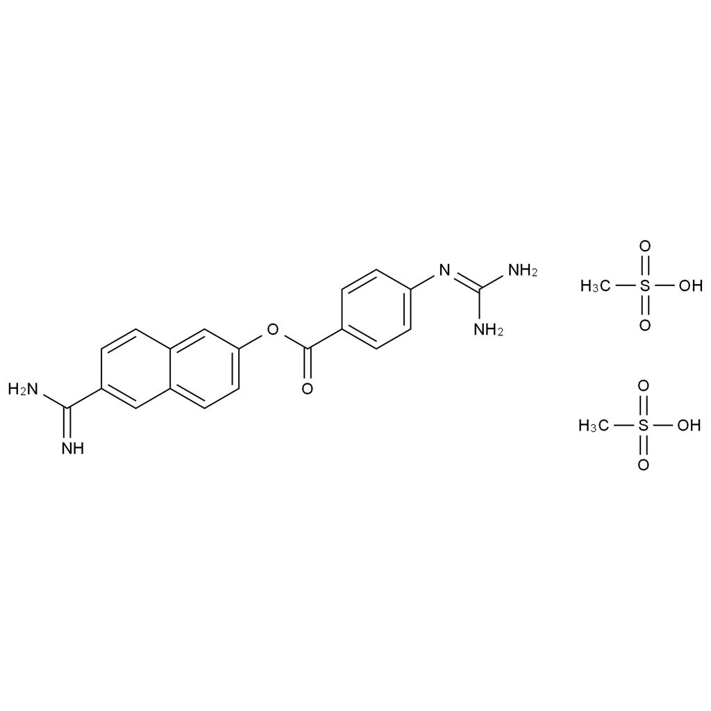 甲磺酸萘莫司他,Nafamostat Mesylate