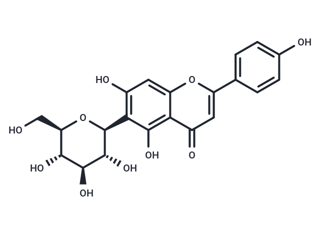 異牡荊黃素,Isovitexin