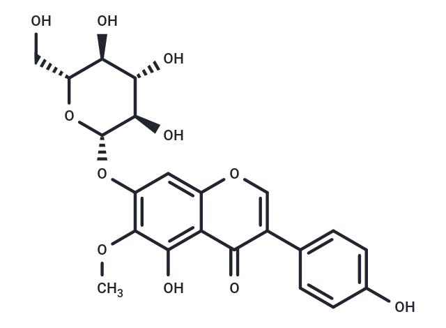 射干苷,Tectoridin