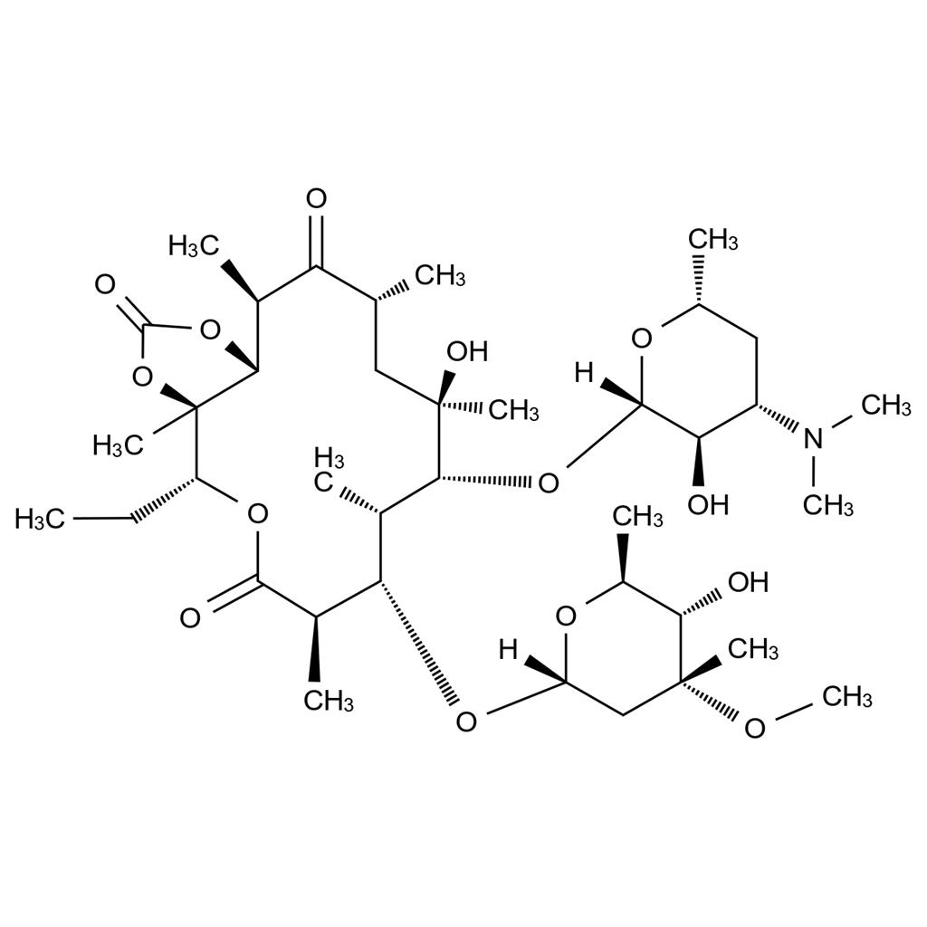 紅霉素雜質(zhì)10(環(huán)酯紅霉素),Erythromycin Impurity 10(Davercin)