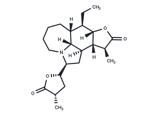 對葉百部堿,Tuberostemonine