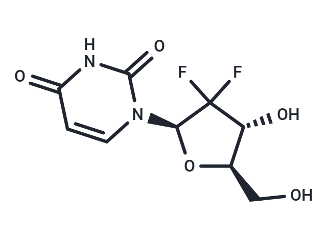 2',2'-二氟-2'-脫氧尿苷,2′,2′-Difluorodeoxyuridine