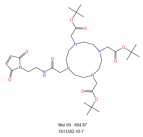 Maleimido-mono-amide-DOTA-tris (t-Bu ester)