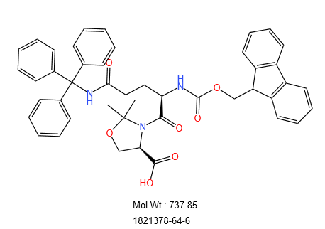 Fmoc-Gln(Trt)-Ser[PSI(Me,Me)Pro]-OH