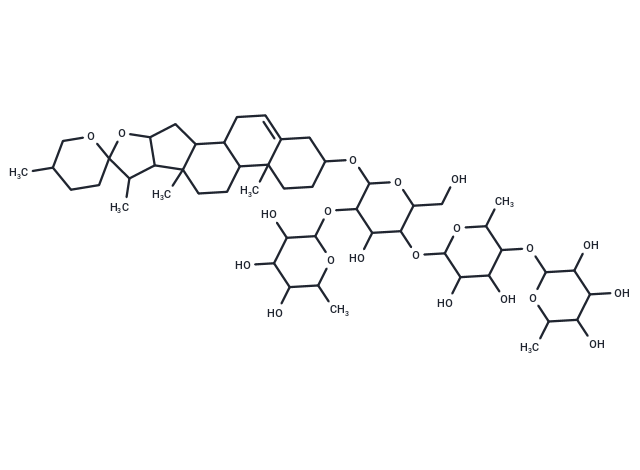 重樓皂苷B,Formosanin C