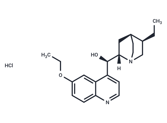 乙氫去甲奎寧鹽酸鹽,Ethylhydrocupreine hydrochloride