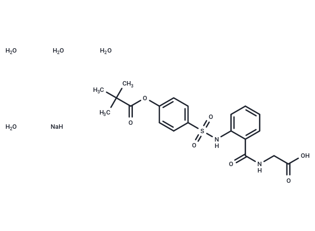 西維來司鈉四水合物,Sivelestat sodium tetrahydrate