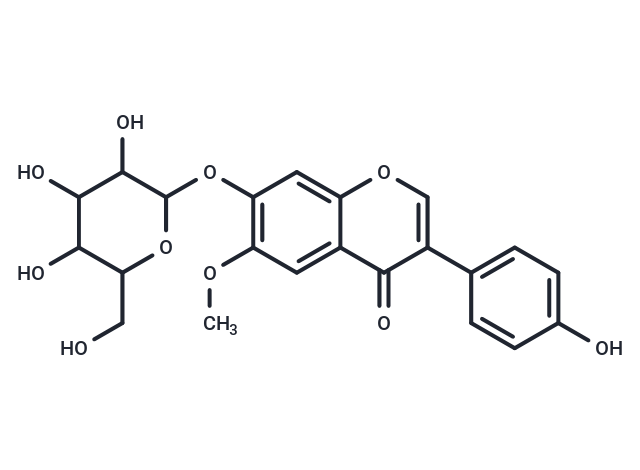 黃豆黃苷,Glycitin