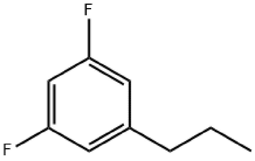 丙基-3,5-二氟苯,Benzene, 1,3-difluoro-5-propyl- (9CI)