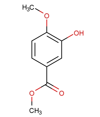 3-羥基-4-甲氧基苯甲酸甲酯,Methyl 3-hydroxy-4-methoxybenzoate