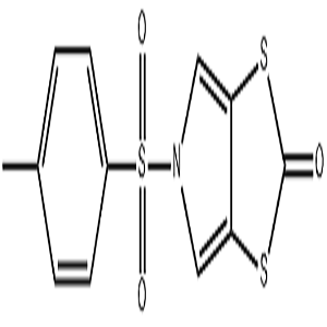 5H-1,3-Dithiolo[4,5-c]pyrrol-2-one, 5-[(4-methylphenyl)sulfonyl]-,5H-1,3-Dithiolo[4,5-c]pyrrol-2-one, 5-[(4-methylphenyl)sulfonyl]-