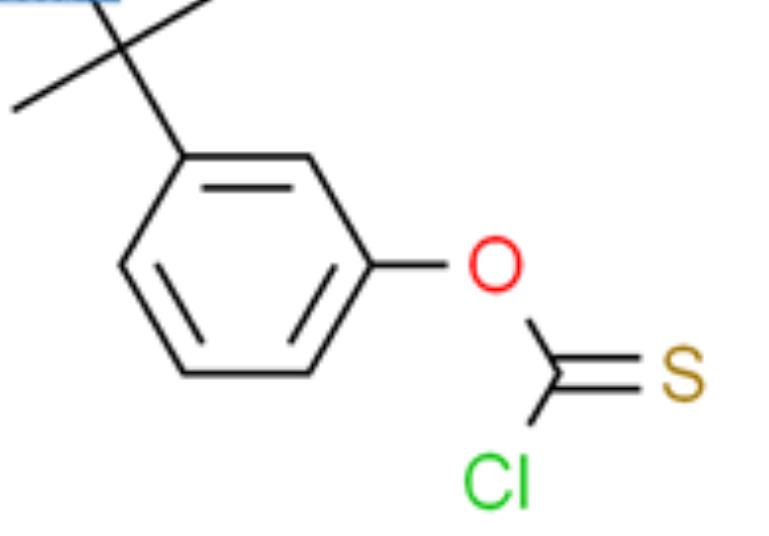 3-叔丁基苯基氯硫甲酸酯,3-tert-butylphenyl chlorothionoformate