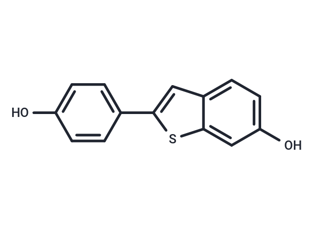 2-(4-羥基苯基)苯并[B]噻吩-6-醇,Estrogen receptor modulator 1