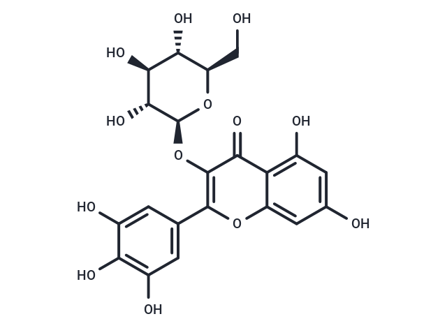 楊梅素-3-O-Β-D-葡萄糖苷,Myricetin 3-O-glucoside