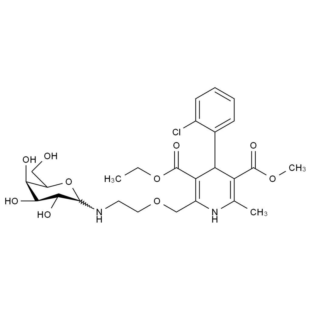 氨氯地平N-半乳糖苷(非對映體混合物),Amlodipine N-Galactopyranoside (Mixture of Diastereomers)