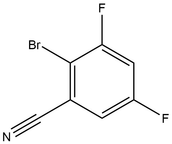 2-溴-3,5-二氟芐腈,2-bromo-3,5-difluorobenzonitrile