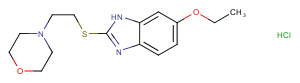 化合物Afobazole hydrochloride,Fabomotizole hydrochloride