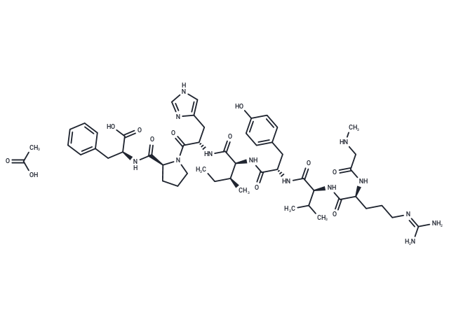 化合物 (Sar1)-Angiotensin II acetate,(Sar1)-Angiotensin II acetate