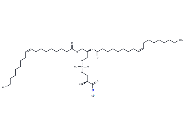 化合物 1,2-Dioleoyl-sn-glycero-3-phospho-L-serine sodium,1,2-Dioleoyl-sn-glycero-3-phospho-L-serine sodium