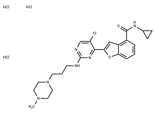 化合物 LY2409881 trihydrochloride,LY2409881 trihydrochloride