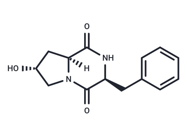 環(huán)(L-苯丙氨酰-反式-4-羥基-L-脯氨酸),Cyclo(L-Phe-trans-4-hydroxy-L-Pro)