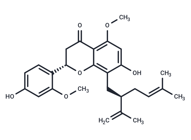 化合物2'-Methoxykurarinone,(2S)-2'-Methoxykurarinone