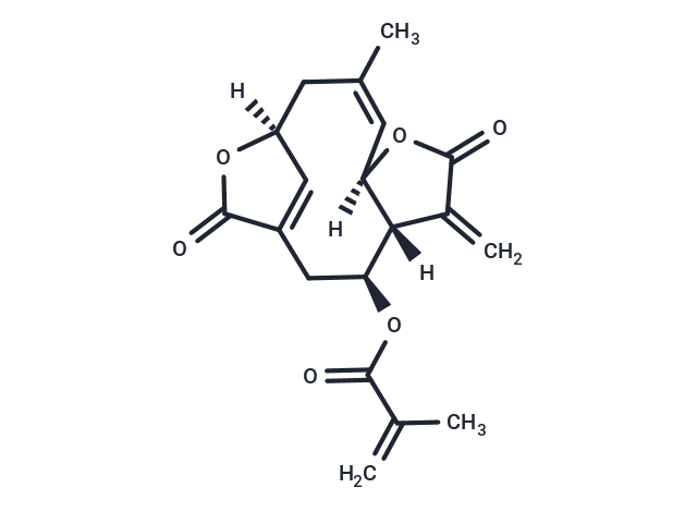 異去氧苦地膽苦素,Isodeoxyelephantopin