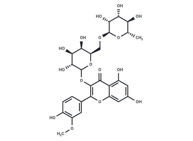 異鼠李素-3-O-刺槐二糖苷,Isorhamnetin 3-robinobioside