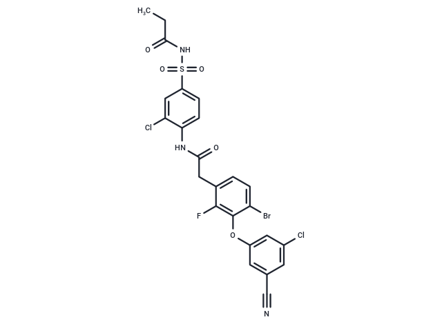 化合物 Elsulfavirine,Elsulfavirine