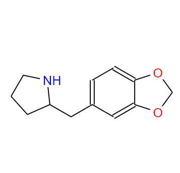 2-(1,3-苯并二惡茂-5-甲基)吡咯烷,2-(benzo[d][1,3]dioxol-5-ylMethyl)pyrrolidine