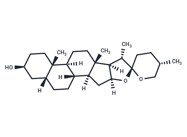 知母皂苷元,Sarsasapogenin