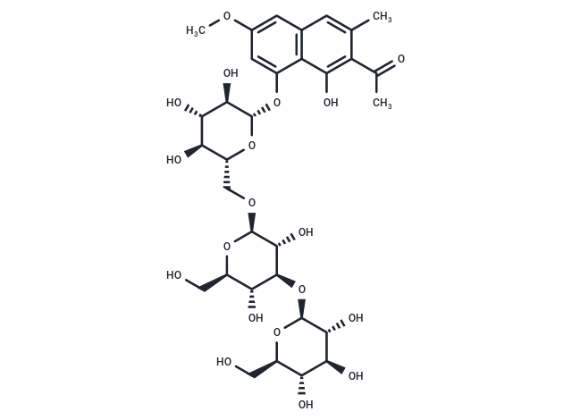 決明酮三葡萄糖苷,Torachrysone Triglucoside