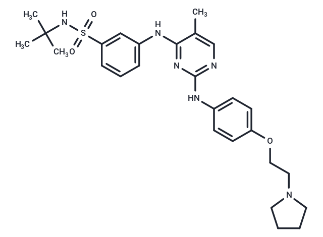 化合物 Fedratinib,Fedratinib