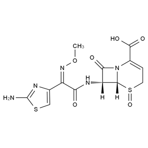 (Z)-頭孢唑肟 S-氧化物,(Z)-Ceftizoxime S-Oxide