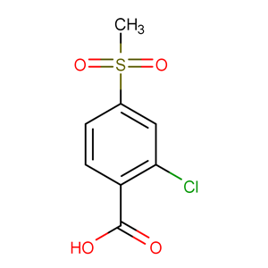 2-氯-4-甲砜基苯甲酸